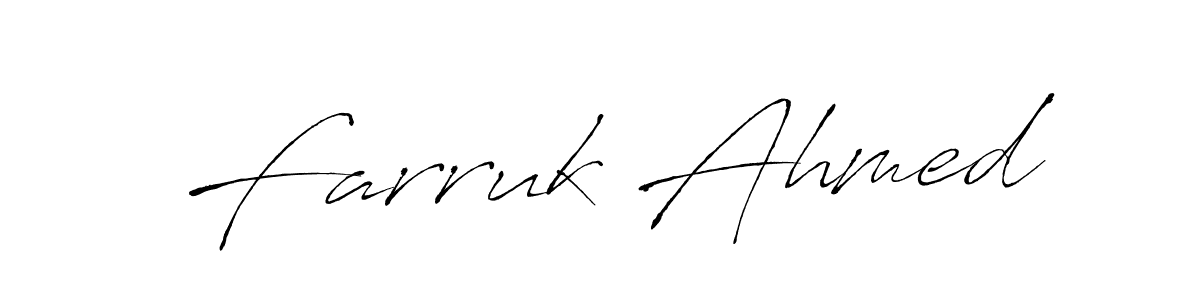 It looks lik you need a new signature style for name Farruk Ahmed. Design unique handwritten (Antro_Vectra) signature with our free signature maker in just a few clicks. Farruk Ahmed signature style 6 images and pictures png