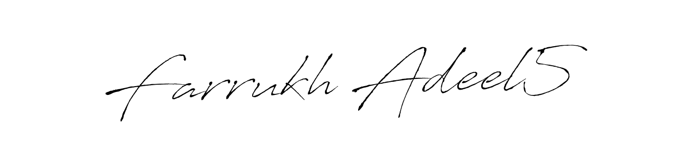Once you've used our free online signature maker to create your best signature Antro_Vectra style, it's time to enjoy all of the benefits that Farrukh Adeel5 name signing documents. Farrukh Adeel5 signature style 6 images and pictures png