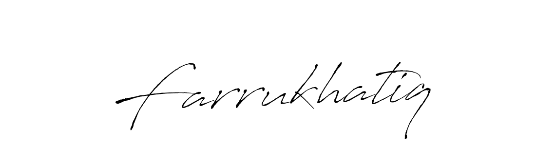 Also You can easily find your signature by using the search form. We will create Farrukhatiq name handwritten signature images for you free of cost using Antro_Vectra sign style. Farrukhatiq signature style 6 images and pictures png