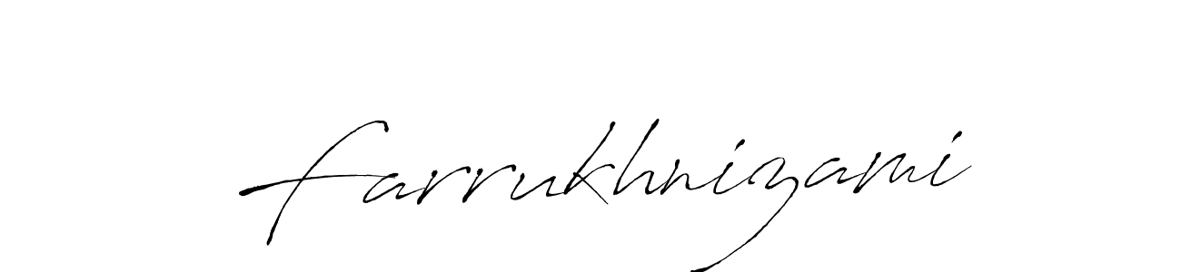 Make a short Farrukhnizami signature style. Manage your documents anywhere anytime using Antro_Vectra. Create and add eSignatures, submit forms, share and send files easily. Farrukhnizami signature style 6 images and pictures png