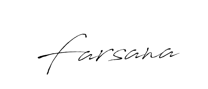 The best way (Antro_Vectra) to make a short signature is to pick only two or three words in your name. The name Farsana include a total of six letters. For converting this name. Farsana signature style 6 images and pictures png