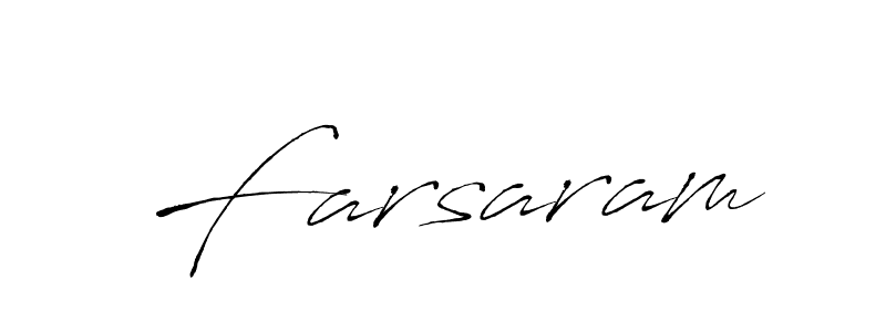 Use a signature maker to create a handwritten signature online. With this signature software, you can design (Antro_Vectra) your own signature for name Farsaram. Farsaram signature style 6 images and pictures png