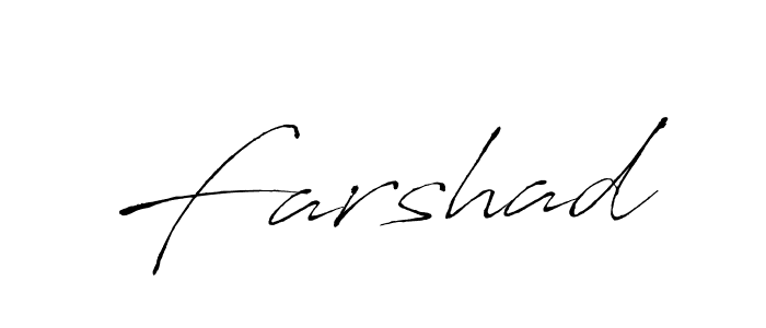 The best way (Antro_Vectra) to make a short signature is to pick only two or three words in your name. The name Farshad include a total of six letters. For converting this name. Farshad signature style 6 images and pictures png