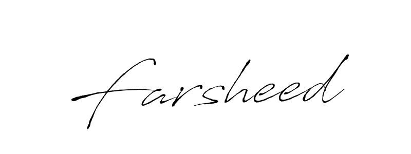 Also we have Farsheed name is the best signature style. Create professional handwritten signature collection using Antro_Vectra autograph style. Farsheed signature style 6 images and pictures png