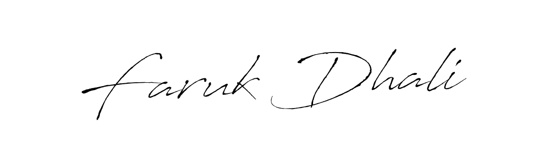 It looks lik you need a new signature style for name Faruk Dhali. Design unique handwritten (Antro_Vectra) signature with our free signature maker in just a few clicks. Faruk Dhali signature style 6 images and pictures png