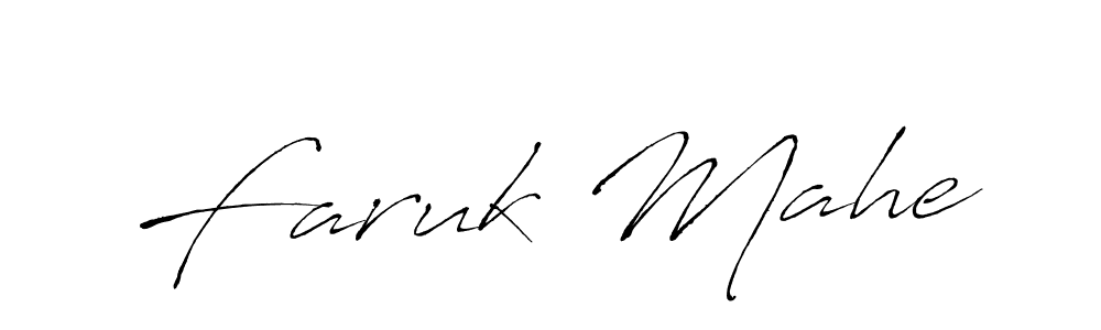 if you are searching for the best signature style for your name Faruk Mahe. so please give up your signature search. here we have designed multiple signature styles  using Antro_Vectra. Faruk Mahe signature style 6 images and pictures png