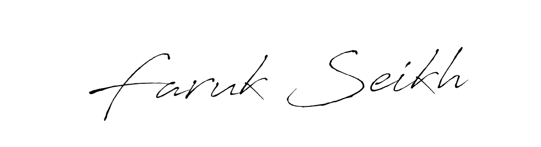 Once you've used our free online signature maker to create your best signature Antro_Vectra style, it's time to enjoy all of the benefits that Faruk Seikh name signing documents. Faruk Seikh signature style 6 images and pictures png