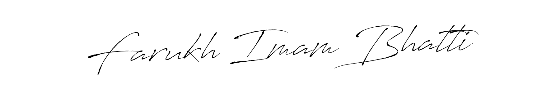 Use a signature maker to create a handwritten signature online. With this signature software, you can design (Antro_Vectra) your own signature for name Farukh Imam Bhatti. Farukh Imam Bhatti signature style 6 images and pictures png