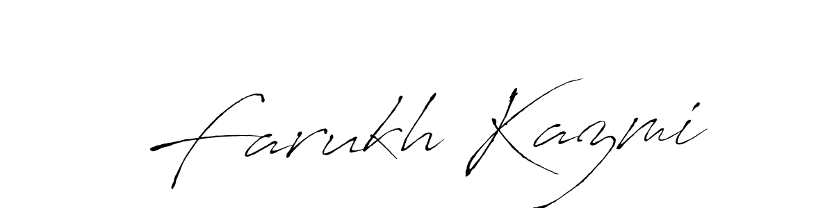 Make a short Farukh Kazmi signature style. Manage your documents anywhere anytime using Antro_Vectra. Create and add eSignatures, submit forms, share and send files easily. Farukh Kazmi signature style 6 images and pictures png