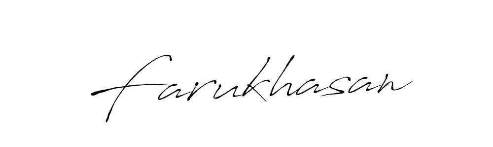 Antro_Vectra is a professional signature style that is perfect for those who want to add a touch of class to their signature. It is also a great choice for those who want to make their signature more unique. Get Farukhasan name to fancy signature for free. Farukhasan signature style 6 images and pictures png