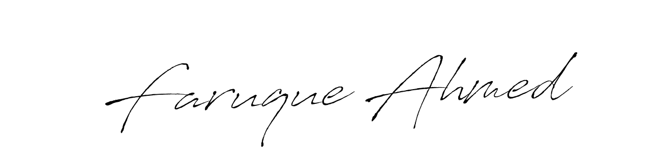 Antro_Vectra is a professional signature style that is perfect for those who want to add a touch of class to their signature. It is also a great choice for those who want to make their signature more unique. Get Faruque Ahmed name to fancy signature for free. Faruque Ahmed signature style 6 images and pictures png