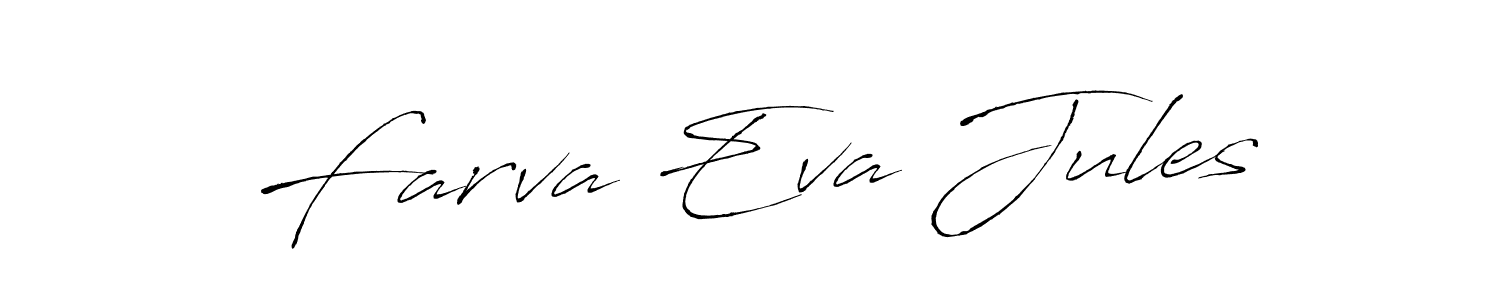 Once you've used our free online signature maker to create your best signature Antro_Vectra style, it's time to enjoy all of the benefits that Farva Eva Jules name signing documents. Farva Eva Jules signature style 6 images and pictures png