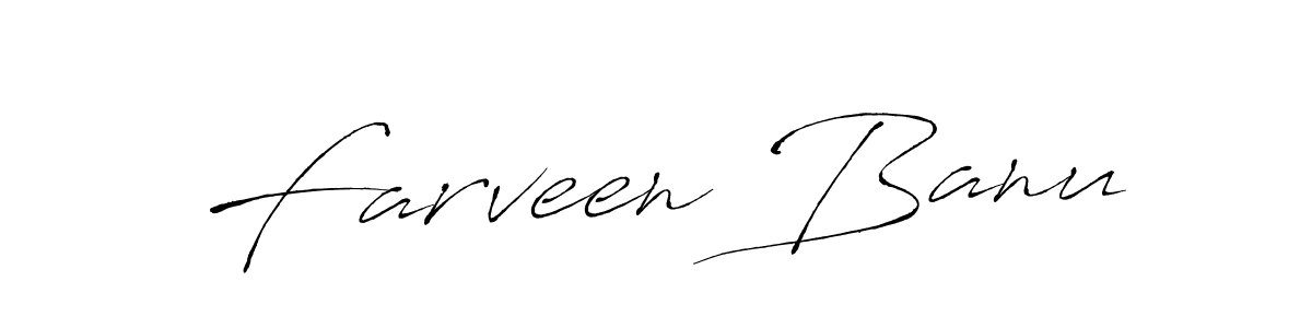 Make a beautiful signature design for name Farveen Banu. Use this online signature maker to create a handwritten signature for free. Farveen Banu signature style 6 images and pictures png