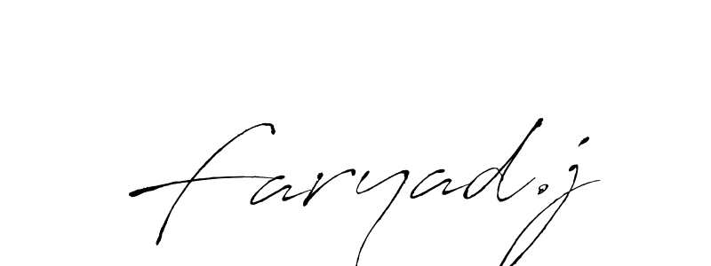 The best way (Antro_Vectra) to make a short signature is to pick only two or three words in your name. The name Faryad.j include a total of six letters. For converting this name. Faryad.j signature style 6 images and pictures png