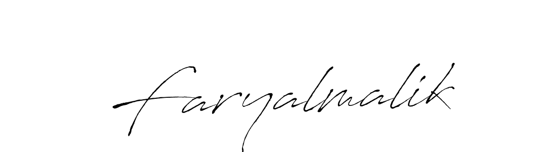 Also we have Faryalmalik name is the best signature style. Create professional handwritten signature collection using Antro_Vectra autograph style. Faryalmalik signature style 6 images and pictures png