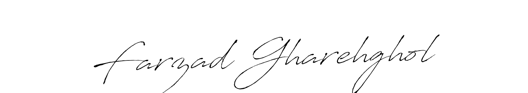 How to make Farzad Gharehghol signature? Antro_Vectra is a professional autograph style. Create handwritten signature for Farzad Gharehghol name. Farzad Gharehghol signature style 6 images and pictures png