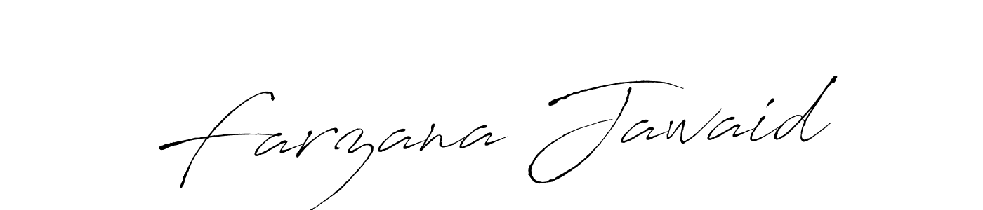 The best way (Antro_Vectra) to make a short signature is to pick only two or three words in your name. The name Farzana Jawaid include a total of six letters. For converting this name. Farzana Jawaid signature style 6 images and pictures png