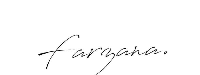 Farzana. stylish signature style. Best Handwritten Sign (Antro_Vectra) for my name. Handwritten Signature Collection Ideas for my name Farzana.. Farzana. signature style 6 images and pictures png