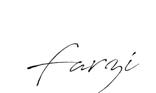 Create a beautiful signature design for name Farzi. With this signature (Antro_Vectra) fonts, you can make a handwritten signature for free. Farzi signature style 6 images and pictures png