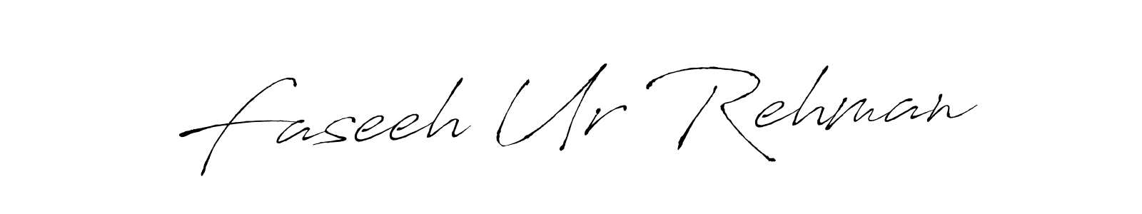 Also we have Faseeh Ur Rehman name is the best signature style. Create professional handwritten signature collection using Antro_Vectra autograph style. Faseeh Ur Rehman signature style 6 images and pictures png