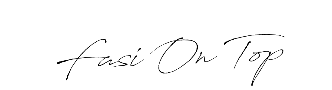 Make a beautiful signature design for name Fasi On Top. Use this online signature maker to create a handwritten signature for free. Fasi On Top signature style 6 images and pictures png