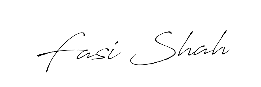 Also we have Fasi Shah name is the best signature style. Create professional handwritten signature collection using Antro_Vectra autograph style. Fasi Shah signature style 6 images and pictures png