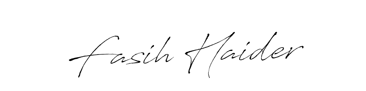 Also You can easily find your signature by using the search form. We will create Fasih Haider name handwritten signature images for you free of cost using Antro_Vectra sign style. Fasih Haider signature style 6 images and pictures png