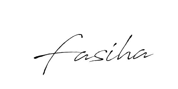 How to make Fasiha signature? Antro_Vectra is a professional autograph style. Create handwritten signature for Fasiha name. Fasiha signature style 6 images and pictures png