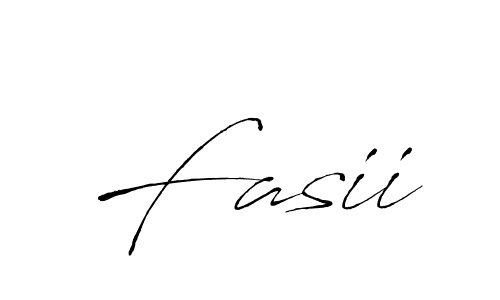 How to make Fasii name signature. Use Antro_Vectra style for creating short signs online. This is the latest handwritten sign. Fasii signature style 6 images and pictures png