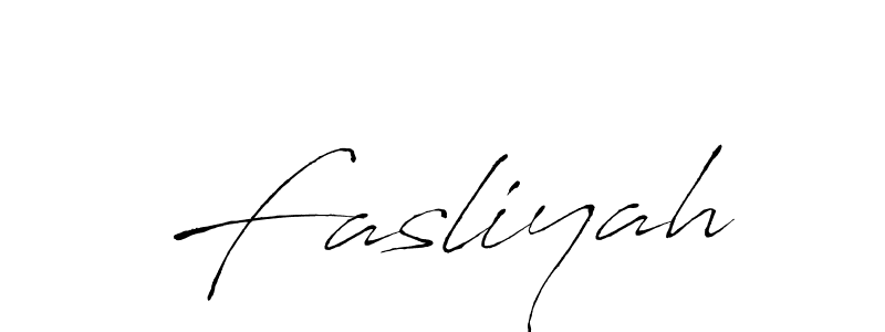 Design your own signature with our free online signature maker. With this signature software, you can create a handwritten (Antro_Vectra) signature for name Fasliyah. Fasliyah signature style 6 images and pictures png