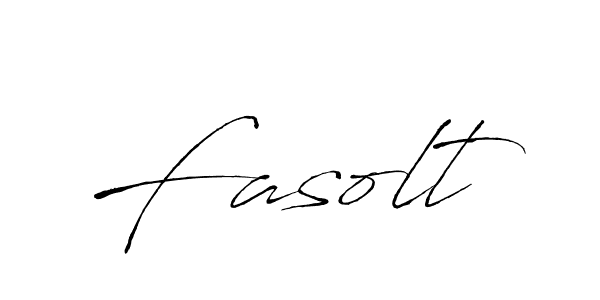 Design your own signature with our free online signature maker. With this signature software, you can create a handwritten (Antro_Vectra) signature for name Fasolt. Fasolt signature style 6 images and pictures png