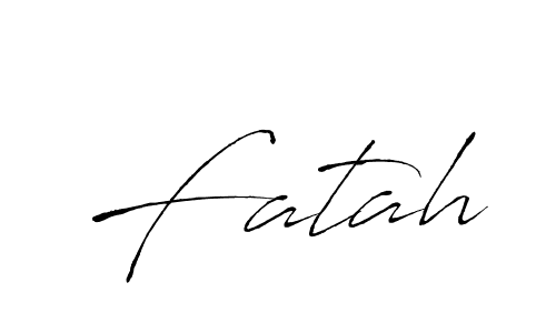 Similarly Antro_Vectra is the best handwritten signature design. Signature creator online .You can use it as an online autograph creator for name Fatah. Fatah signature style 6 images and pictures png