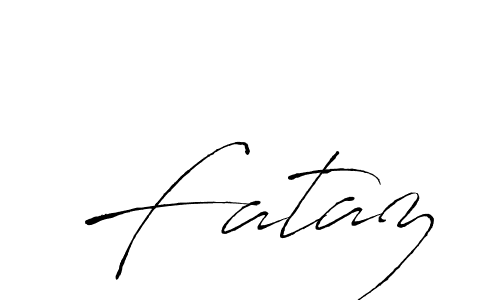 How to make Fataz signature? Antro_Vectra is a professional autograph style. Create handwritten signature for Fataz name. Fataz signature style 6 images and pictures png