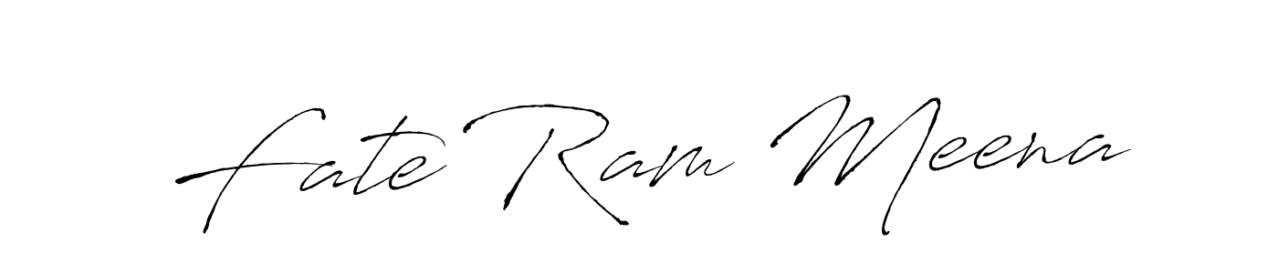 Once you've used our free online signature maker to create your best signature Antro_Vectra style, it's time to enjoy all of the benefits that Fate Ram Meena name signing documents. Fate Ram Meena signature style 6 images and pictures png