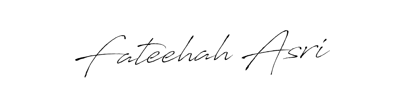 Also we have Fateehah Asri name is the best signature style. Create professional handwritten signature collection using Antro_Vectra autograph style. Fateehah Asri signature style 6 images and pictures png