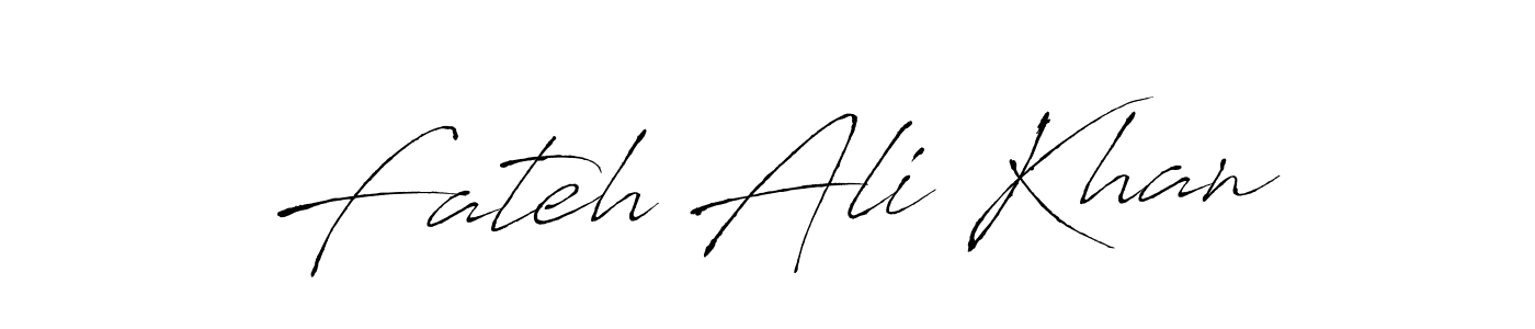 Antro_Vectra is a professional signature style that is perfect for those who want to add a touch of class to their signature. It is also a great choice for those who want to make their signature more unique. Get Fateh Ali Khan name to fancy signature for free. Fateh Ali Khan signature style 6 images and pictures png