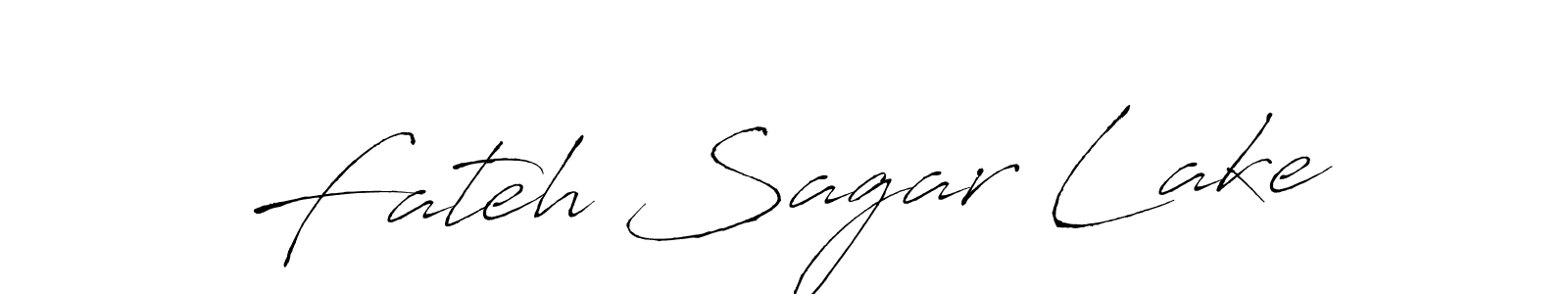 Similarly Antro_Vectra is the best handwritten signature design. Signature creator online .You can use it as an online autograph creator for name Fateh Sagar Lake. Fateh Sagar Lake signature style 6 images and pictures png