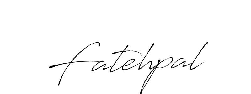 How to make Fatehpal signature? Antro_Vectra is a professional autograph style. Create handwritten signature for Fatehpal name. Fatehpal signature style 6 images and pictures png