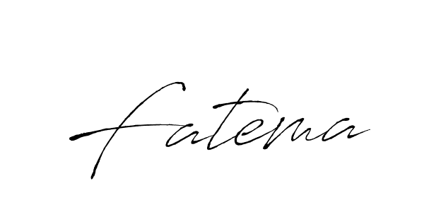 Create a beautiful signature design for name Fatema. With this signature (Antro_Vectra) fonts, you can make a handwritten signature for free. Fatema signature style 6 images and pictures png