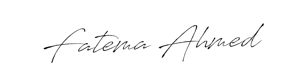 Also You can easily find your signature by using the search form. We will create Fatema Ahmed name handwritten signature images for you free of cost using Antro_Vectra sign style. Fatema Ahmed signature style 6 images and pictures png