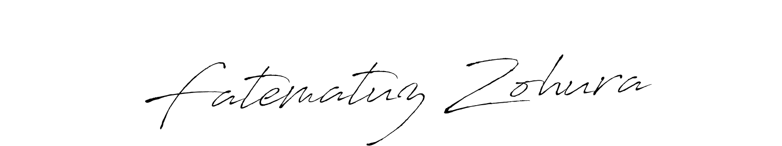 Also we have Fatematuz Zohura name is the best signature style. Create professional handwritten signature collection using Antro_Vectra autograph style. Fatematuz Zohura signature style 6 images and pictures png
