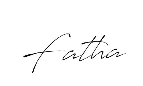 if you are searching for the best signature style for your name Fatha. so please give up your signature search. here we have designed multiple signature styles  using Antro_Vectra. Fatha signature style 6 images and pictures png