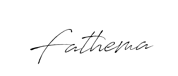Use a signature maker to create a handwritten signature online. With this signature software, you can design (Antro_Vectra) your own signature for name Fathema. Fathema signature style 6 images and pictures png