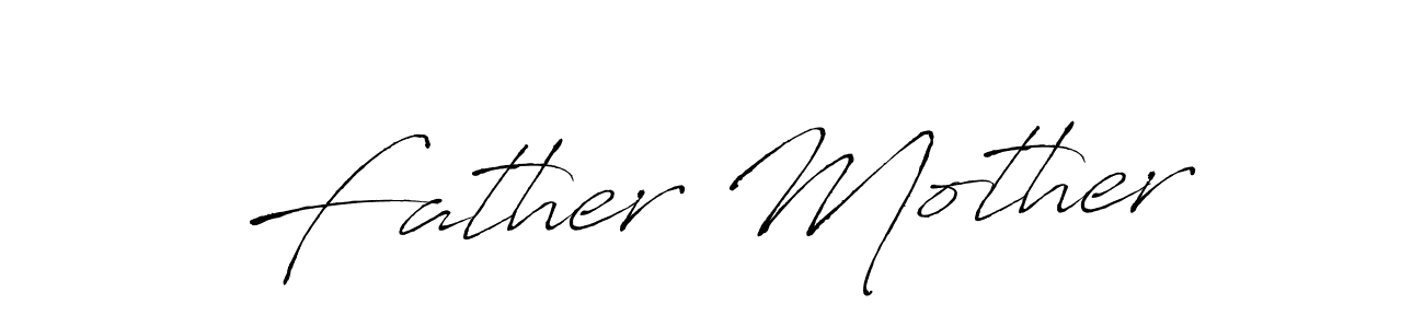 Similarly Antro_Vectra is the best handwritten signature design. Signature creator online .You can use it as an online autograph creator for name Father Mother. Father Mother signature style 6 images and pictures png