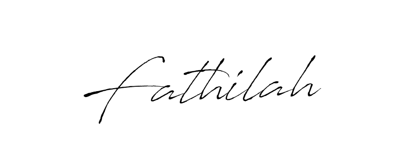 Make a beautiful signature design for name Fathilah. Use this online signature maker to create a handwritten signature for free. Fathilah signature style 6 images and pictures png