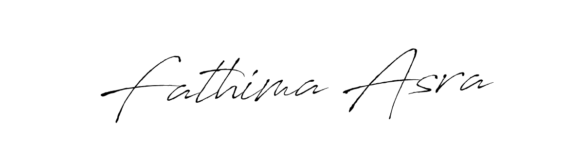 How to make Fathima Asra signature? Antro_Vectra is a professional autograph style. Create handwritten signature for Fathima Asra name. Fathima Asra signature style 6 images and pictures png