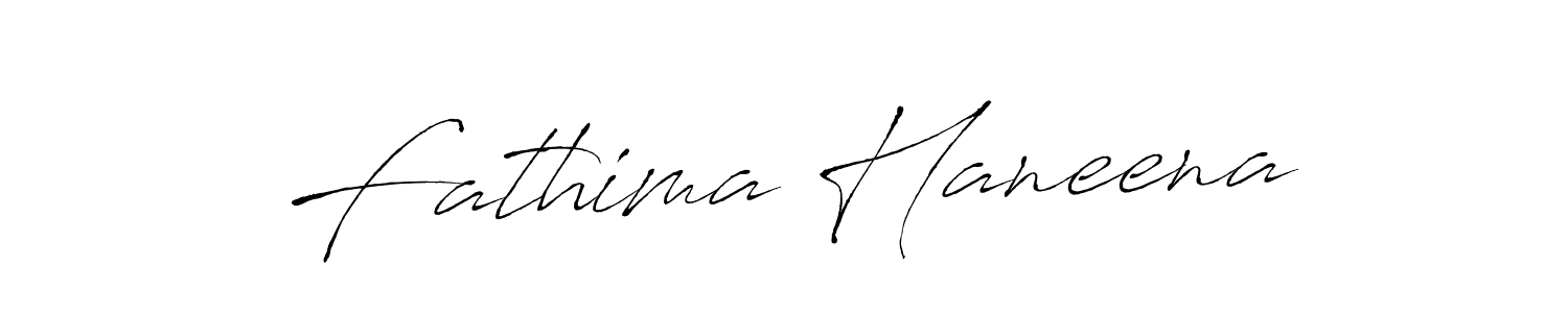 Fathima Haneena stylish signature style. Best Handwritten Sign (Antro_Vectra) for my name. Handwritten Signature Collection Ideas for my name Fathima Haneena. Fathima Haneena signature style 6 images and pictures png