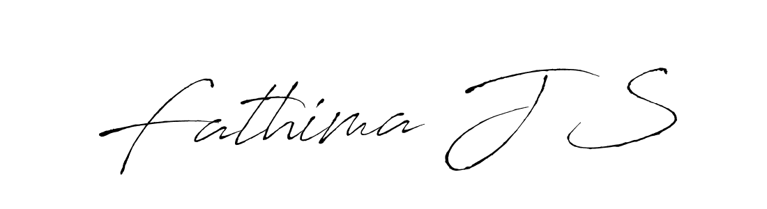 The best way (Antro_Vectra) to make a short signature is to pick only two or three words in your name. The name Fathima J S include a total of six letters. For converting this name. Fathima J S signature style 6 images and pictures png