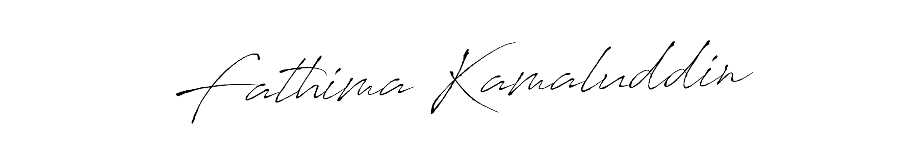 Use a signature maker to create a handwritten signature online. With this signature software, you can design (Antro_Vectra) your own signature for name Fathima Kamaluddin. Fathima Kamaluddin signature style 6 images and pictures png