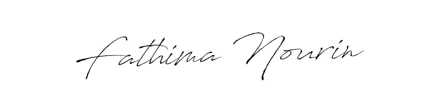 Design your own signature with our free online signature maker. With this signature software, you can create a handwritten (Antro_Vectra) signature for name Fathima Nourin. Fathima Nourin signature style 6 images and pictures png